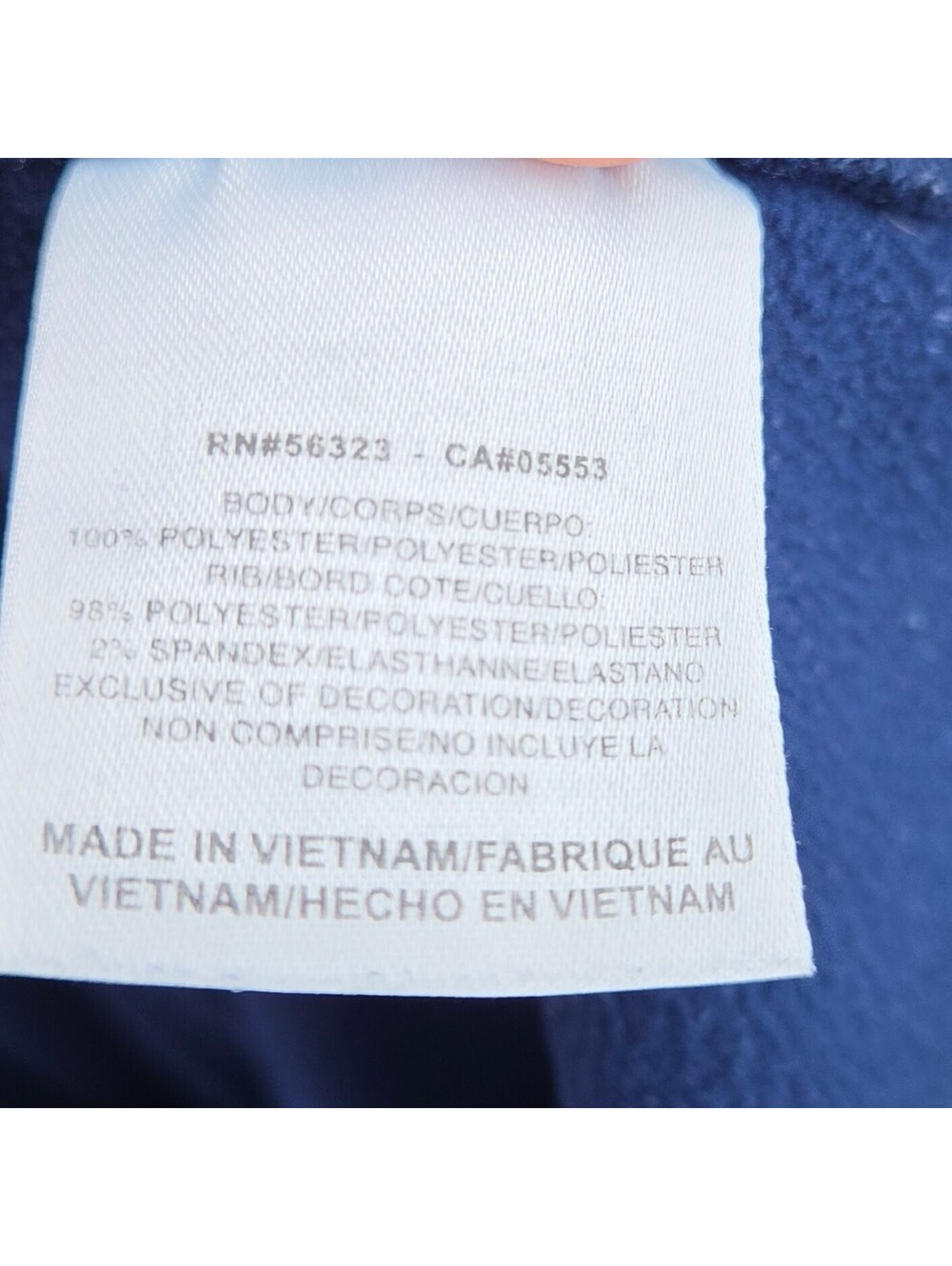 Vintage 2001 Nike Center Swoosh Crewneck XL - Ribbed Navy - Picture 9 of 9